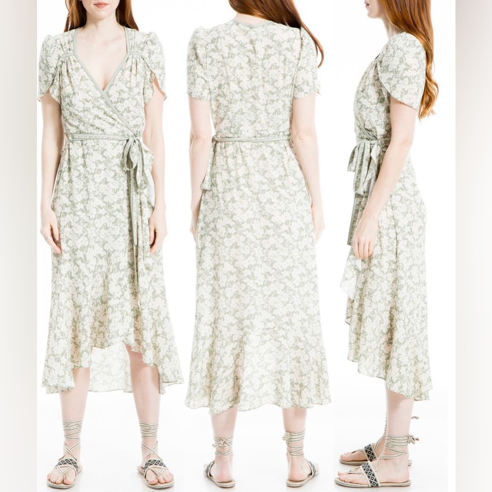 ✨NWT✨ MAXSTUDIO Tulip Wrap Dress